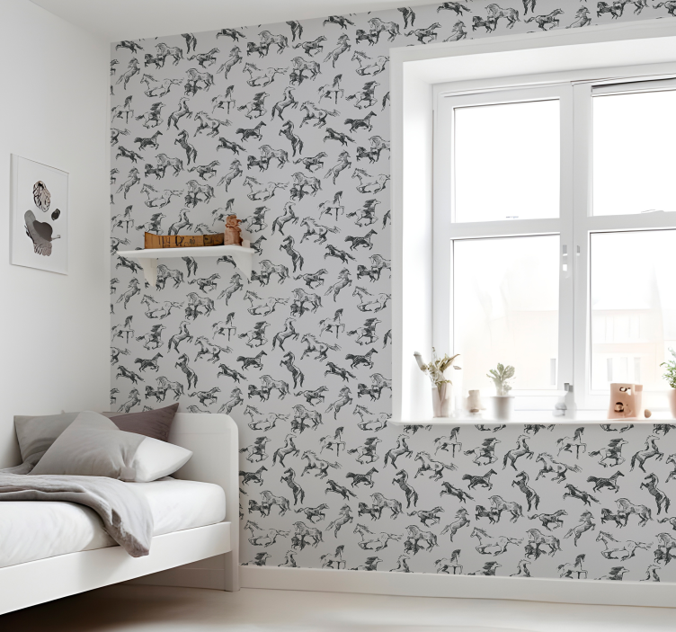 įvairios pozicijos arklių tapetai - „Tenstickers“