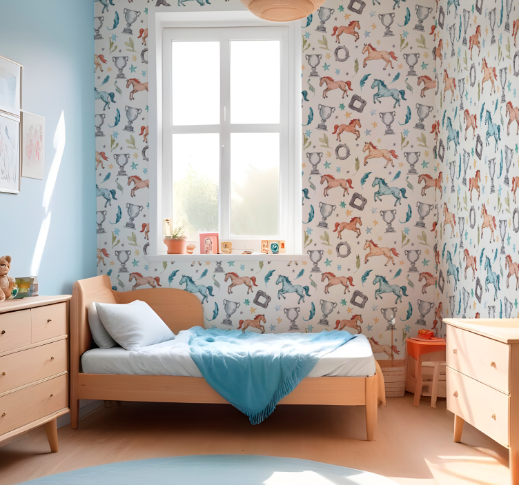 Jojimo aplinka arklių tapetai - „Tenstickers“