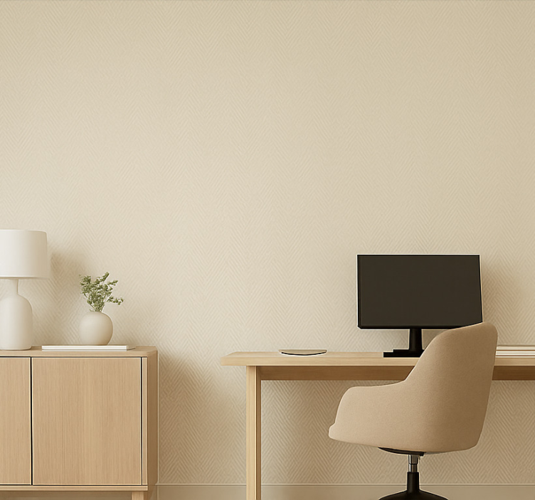 Lininio audinio raštas ofiso tapetas - „Tenstickers“