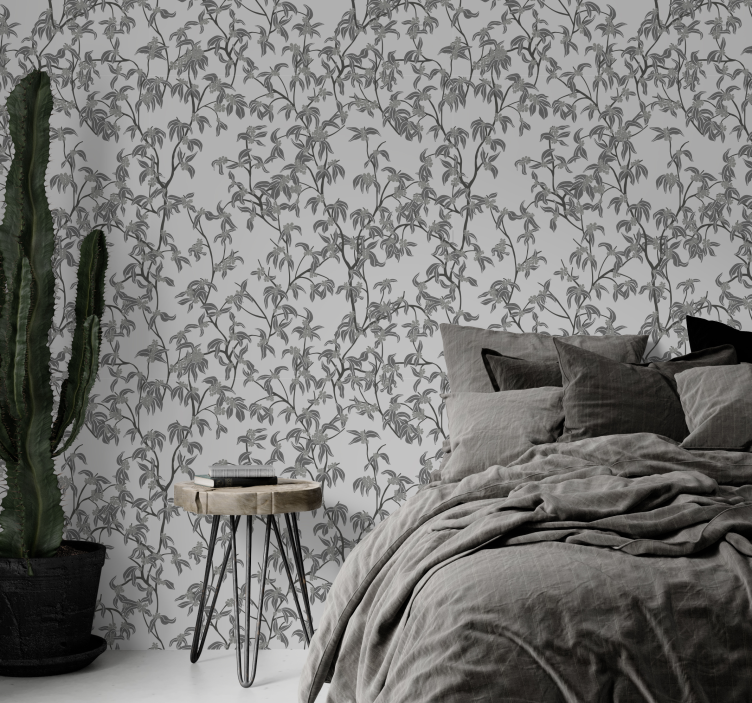 Minimalistiniai medžiai galvūgalio tapetai - „Tenstickers“