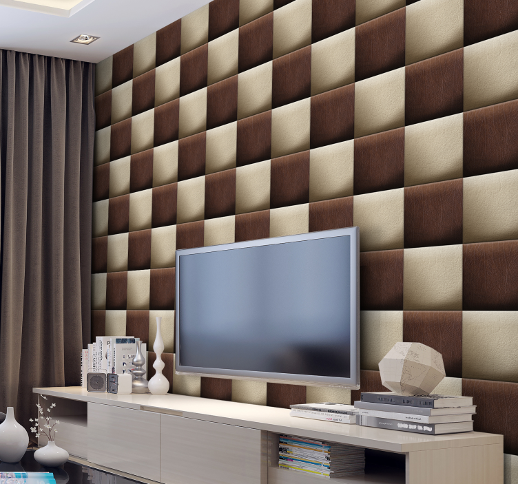 Modelio tapetai - šokoladinė šachmatų lenta - „Tenstickers“