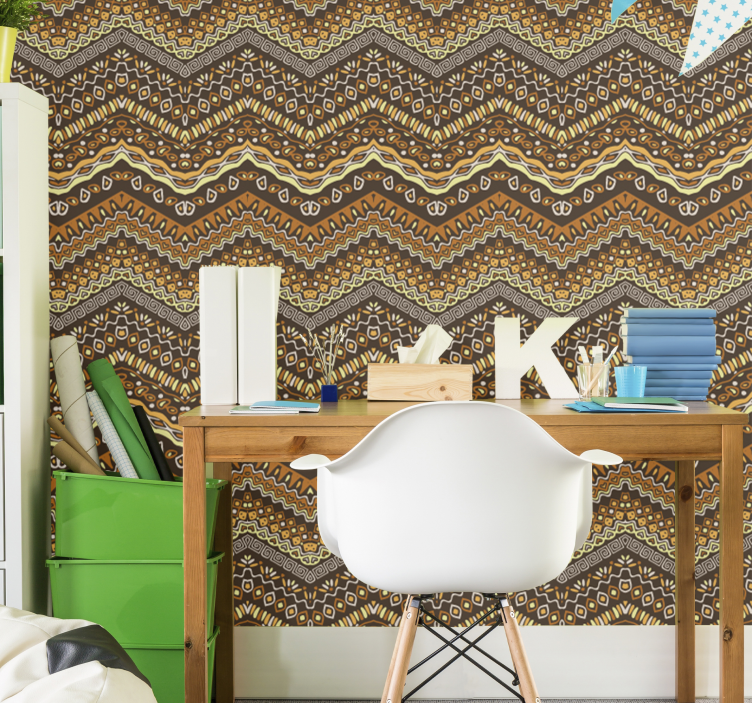 Ornamentinis raštas meno tapetas - „Tenstickers“