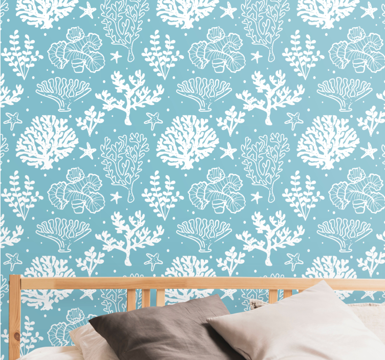 Povandeniniai botanikai žuvų tapetas - „Tenstickers“