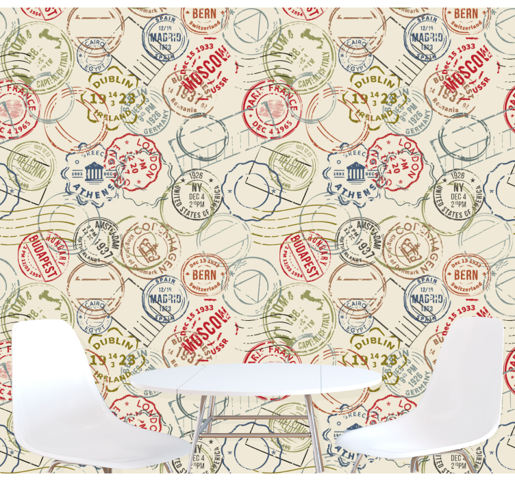 šalių pavadinimai ir lankytinos miesto tapetai - „Tenstickers“