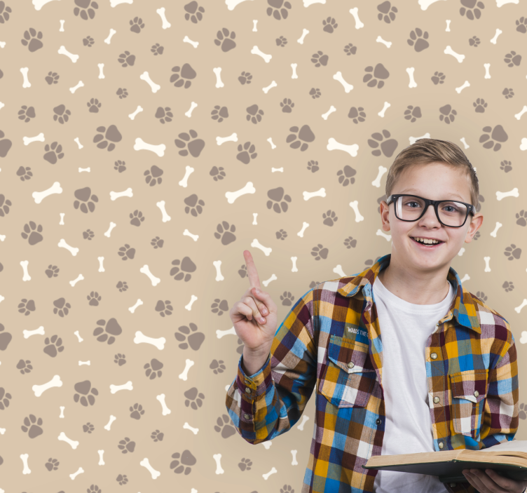 šunų siluetai šunų tapetas - „Tenstickers“