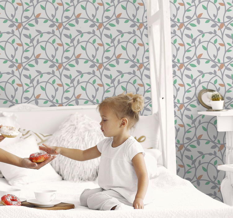 Vaikams tapetai gražios šakos - „Tenstickers“