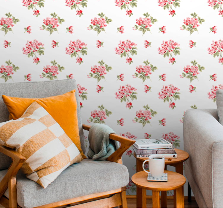 Vintažinių kompozicijų modelis tapetai geles - „Tenstickers“