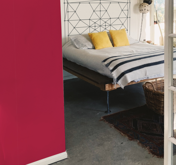 Viva purpurinės rožinės spalvos tapetai - „Tenstickers“